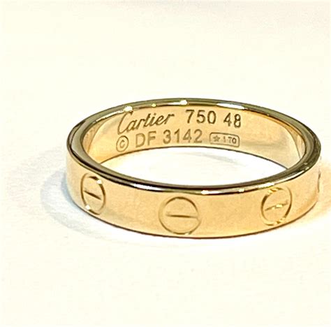 discount cartier love ring|cartier 750 ring 52833a worth.